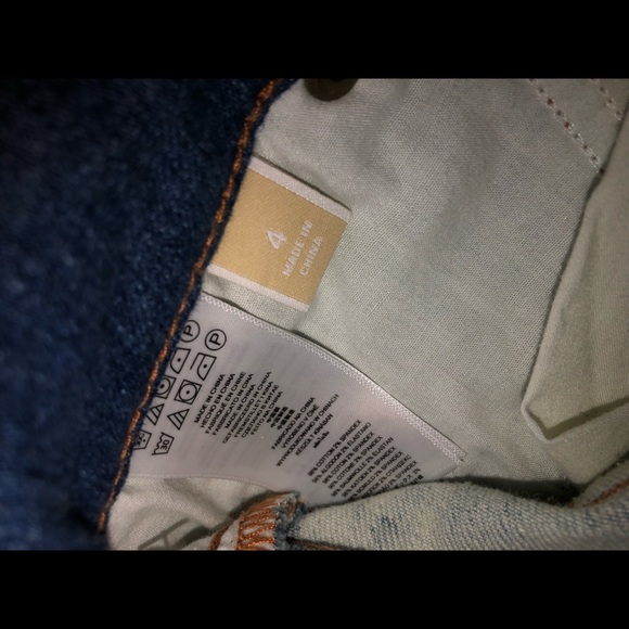 micheal kors full length tie die jean skirt - Picture 4 of 4